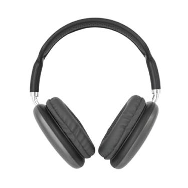 Imagem de Fone de Ouvido Bluetooth Sem Fio com Microfone – Dobrável, Com Rádio FM, Cartão SD e Bateria Recarregável – Confortável e Portátil para Música e Chamadas (Cinza)