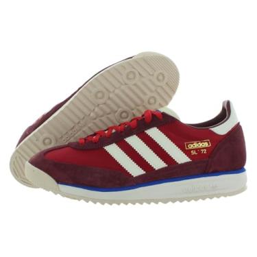 Imagem de adidas SL 72 RS Tênis de corrida masculino (vermelho escuro/branco/azul), Vermelho/branco/azul, 41