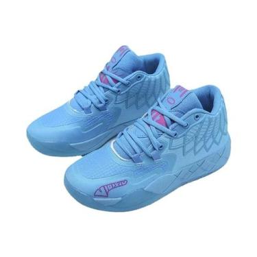 Imagem de Tênis De Basquete Masculino De Cano Alto Youth Three-ball Generation L