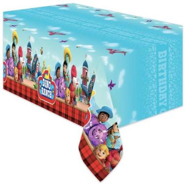 Imagem de Toalha de mesa Party Supplies Treasures Gifted Dino Ranch x3