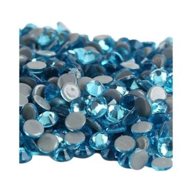 Imagem de Strass De Cristal AB Roxo Para Aplicação a Quente, Decorações De Tecid