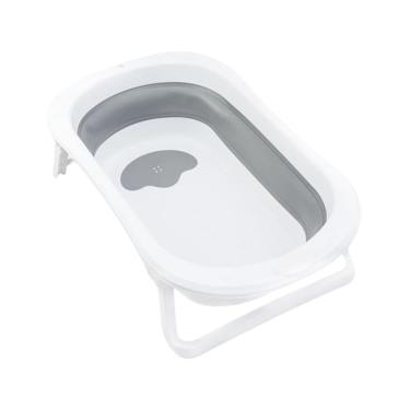 Imagem de Banheira Bebe Plastica Koa Cinza Cz - Galzerano