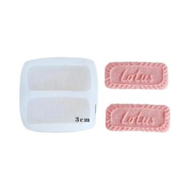 Imagem de Molde De Silicone Para Vela Em Forma De Biscoito Aromatizado, DIY, Bri