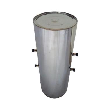 Imagem de Cilindro Para Fogão a Lenha Inox 3/4 Chapa 18 40lts 60x32cm