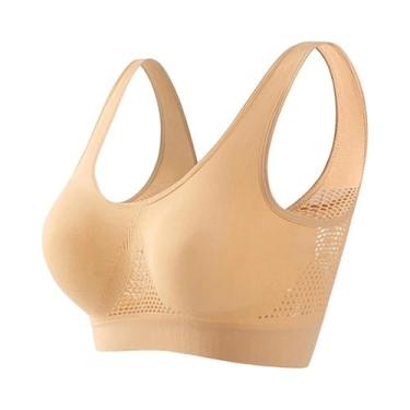 Imagem de Sutiã Esportivo Feminino De Alta Intensidade À Prova De Choque Anti-qu