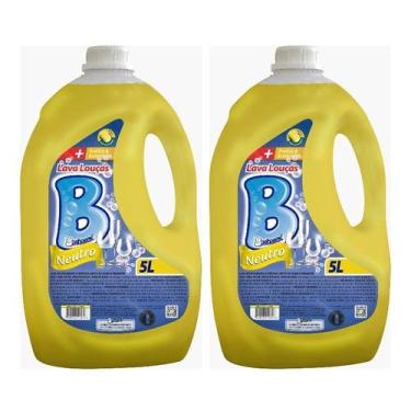 Imagem de KIT 2 Detergente Lava Louças Barbarex 5l