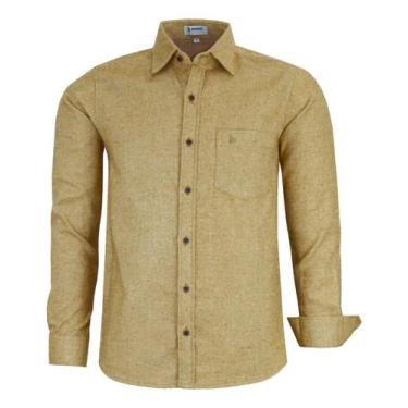 Imagem de Camisa Social Ml Comfort Com Bolso Passa Fácil Viscose 1786 - Amil, Oc