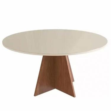 Imagem de Mesa para Sala de Jantar, Zamarchi 188, Canela 130 cm