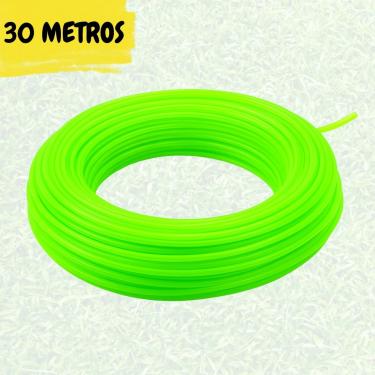 Imagem de Fio De Nylon Para Cortador De Grama E Roçadeira - 2mm X 15M a 2mm 60M (2mm x 30M)