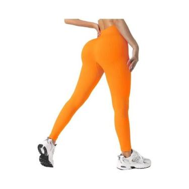 Imagem de Calças De Yoga Sem Costura Para Mulheres Com Controle De Barriga, Legg