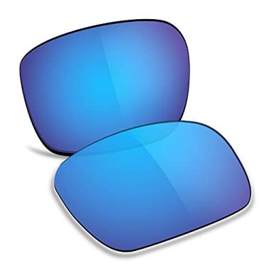 Imagem de TRUSHELL Lentes de reposição polarizadas para óculos de sol Oakley Straightlink OO9331 Azul oceano - Polarizadas