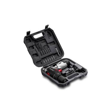 Imagem de Parafusadeira e Furadeira de Impacto 3/8” com Maleta Cinza - Multilaser