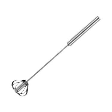 Imagem de Batedor De Ovos Manual Semiautomático Rotativo Para Creme E Ovos, Ferr