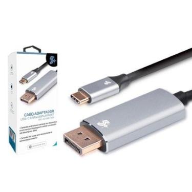 Imagem de Adaptador USB-C para Displayport, 5+, Alumínio - 018-7451-Unissex