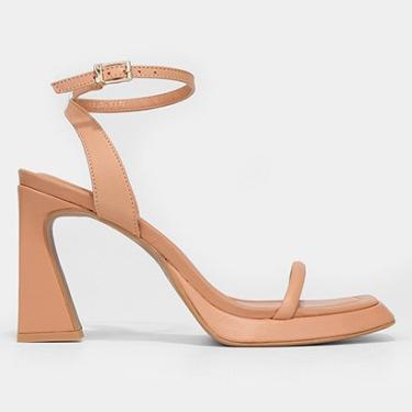 Imagem de Sandália Santa Lolla Salto Taça Bico Quadrado Feminina-Feminino