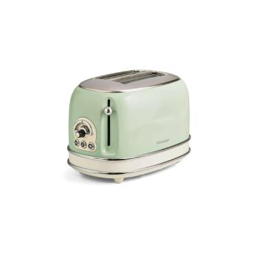 Imagem de TORRADEIRA ARIETE ELÉTRICA VINTAGE 2 FATIAS 6 NIVEIS DE TOSTAGEM VERDE 750W 220V 00C015514ARBR