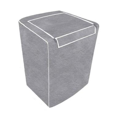 Imagem de Capa Máquina Lavar Roupas Ziper Ajustável M Cor:Cinza