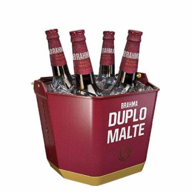 Imagem de Balde de Gelo e Cerveja Brahma Duplo Malte- Ruvolo