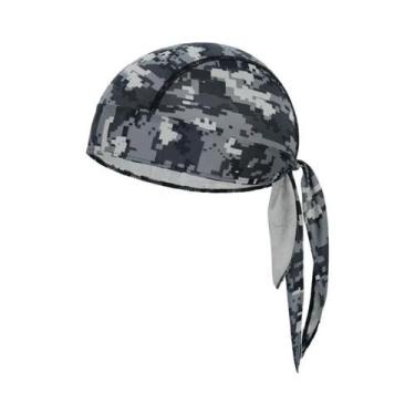 Imagem de Lenço De Verão Camuflado Em Malha Respirável, Proteção Solar, Secagem 