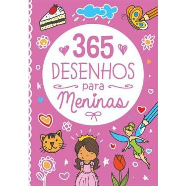Imagem de Livro de colorir 365 desenhos para meninas - pé da letra