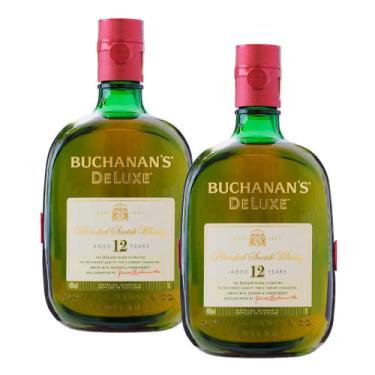 Imagem de Whisky Escocês Buchanans 12 anos 1L com 2 unidades