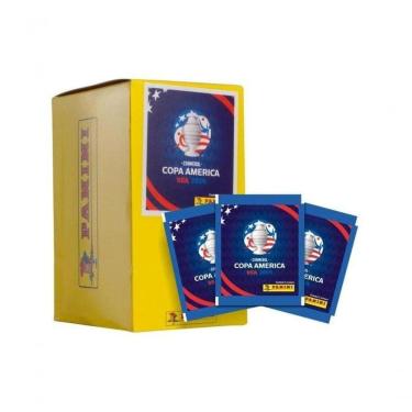 Imagem de Figurinhas Colecionáveis Copa América 2024 para Álbum Oficial CONMEBOL c-100 Envelopes...
