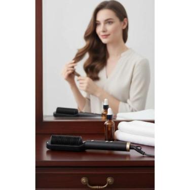 Imagem de Escova Alisadora Rápida e Brilhante 230C Bivolt - Congratulations Stor