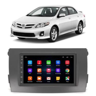 Imagem de  Kit Multimidia Android Corolla 09 11 13 14 7 Pol GPS Wifi - E-Droid, 