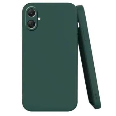 Imagem de Capa Capinha Case Silicone Aveludada Para Samsung Galaxy A06 4G Verde 