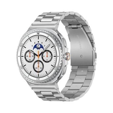 Imagem de Pulseira De Aço Inoxidável De 46mm Para Samsung Galaxy Watch8 Classic,