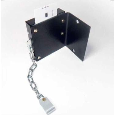 Imagem de Trava para Carrinhos de Compras em Condomínios Sistema Cartão para Controle de Uso Corpo em Ferro