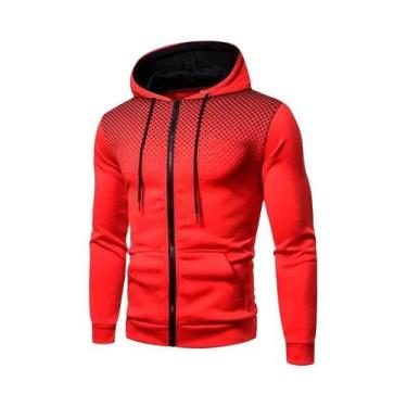 Imagem de Jaqueta Casual Masculina De Outono Inverno Elite Wrestling Com Zíper, 