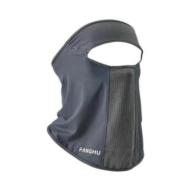Imagem de Máscara Facial Esportiva De Verão Anti-UV De Seda Gelada Com Proteção 