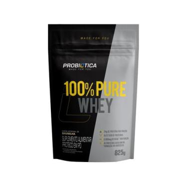 Imagem de Whey Protein Concentrado Probiótica 100% Pure - 825g Baunilha, 1, 825g