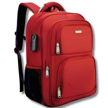 Imagem de Mochila Masculina Feminina Notebook Bolsa Reforçada Anti Furto Semi Im