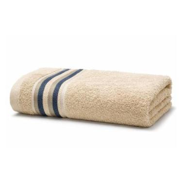 Imagem de Toalha de Banho Spin Nanosoft Camesa Alta Absorção 70x140cm, BEGE R265