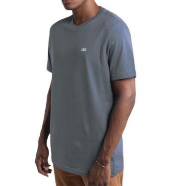 Imagem de Camiseta Lost Basics Lost SM24 Masculina Verde Ardósia, Verde, P