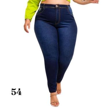 Imagem de Calça Jeans Plus Size Feminina Com Laicra 44 ao 54 0478 - Bellucy Moda