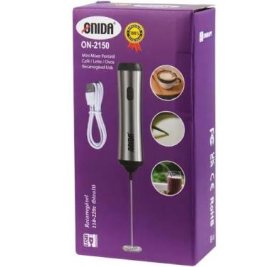 Imagem de Mini Mixer Onida ON-2150 - Prata/Preto