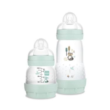 Imagem de KIT MAMADEIRA MAM EASY START 21021 AZUL ANTICÓLICA - 130ml e 260ml