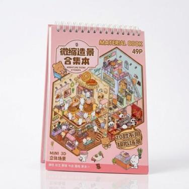 Imagem de Caderno Adesivo Bobbie Goods Papelaria Criativa Ilustrações Fofas para