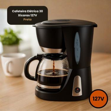 Imagem de Cafeteira Elétrica Startools 30 Xícaras Plástico Preto 110V