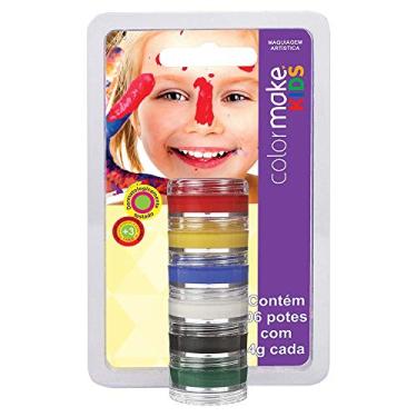 Imagem de Colormake Tinta Cremosa Kids Cartela 6 Cores