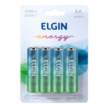 Imagem de Pilha Alcalina Aa Lr6 1.5V Blister C/4 82153 Elgin
