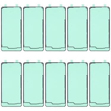 Imagem de HONGYAN Peças de substituição de telefone celular Para o Samsung Galaxy A32 5G SM-A326B 10PCS Back Housing Cover adesivo Acessórios telefônicos
