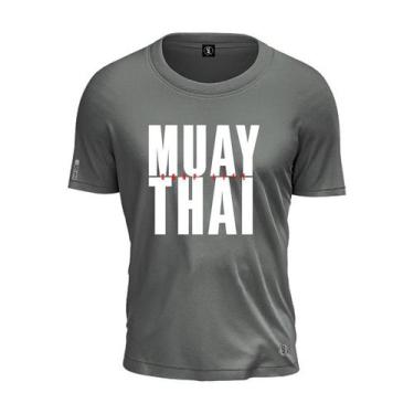 Imagem de Camiseta Muay Thai Padrão Shap Life Red Tradicional