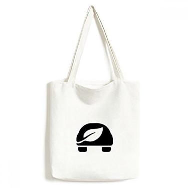 Imagem de Leaf Car Energy Veículos Protect Environment Tote Canvas Bag Shopping Satchel Casual Bolsa