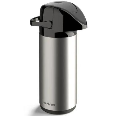 Imagem de Garrafa Térmica Quente e Frio Verona 1 Litro Inox - Unitermi