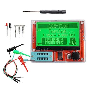 Imagem de Generic mos Esr Meter, 3.7V Multifunction Meter Tester Meter, T10H Transistor Tester for