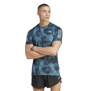Imagem de Camiseta Adidas Own The Run Allover Print Masculina